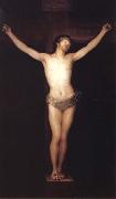 Francisco Goya Crucified Christ oil
